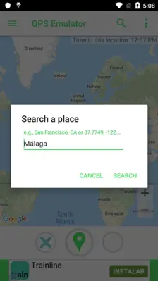 GPS Emulator android App screenshot 0